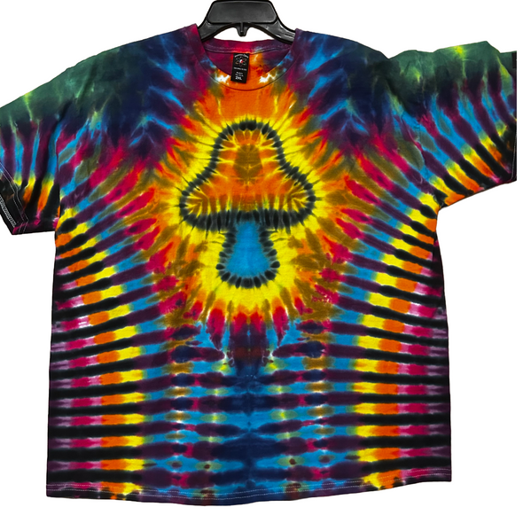 Mushroom Tie-Dye 2XL