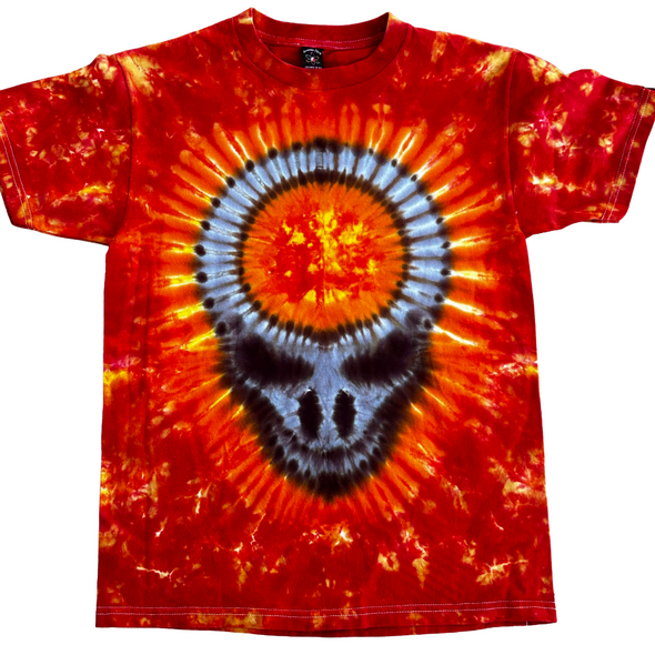Fire Stealie Tie-Dye Medium
