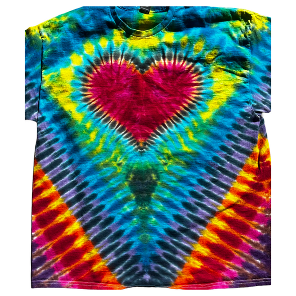 Heart Tie-Dye 2XL