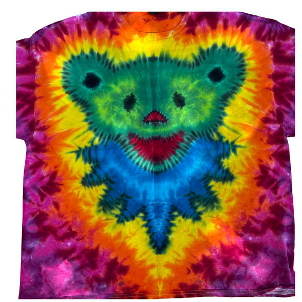Green Bear Tie-Dye 3XL