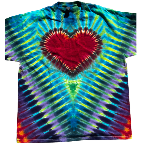 Heart Tie Dye - XL