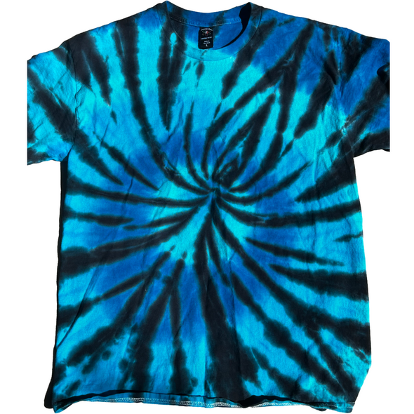 Blue Spider Tie-Dye Large