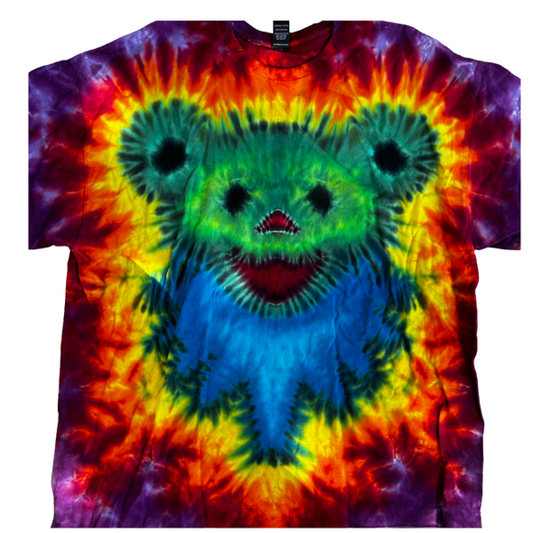 Green Bear Tie-Dye 2XL