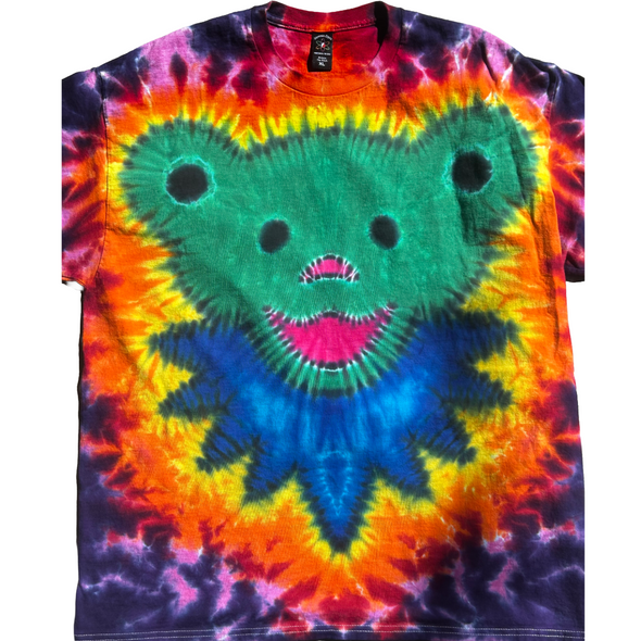Green Bear Tie Dye - XL
