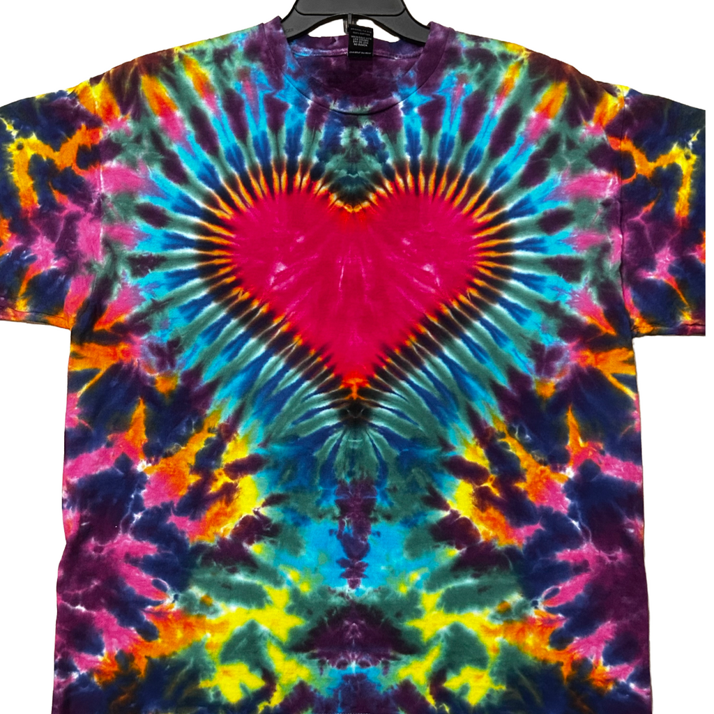 Heart Tie Dye - XL