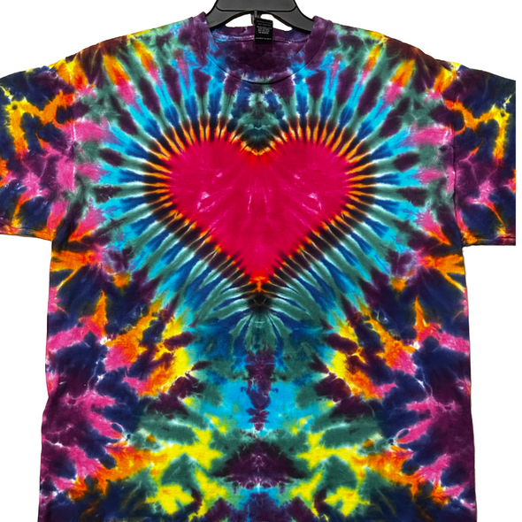 Heart Tie Dye - XL