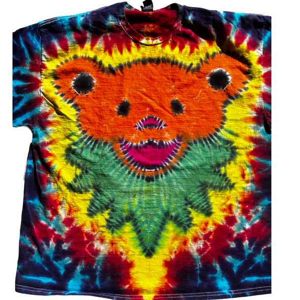 Orange Bear Tie-Dye 2XL