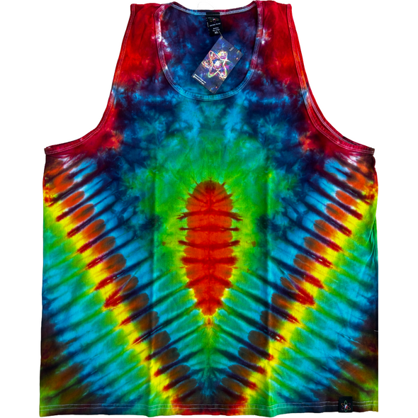 Dark Rainbow Tie-Dye - XL