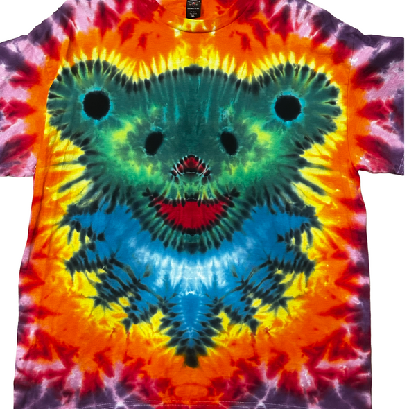 Green Bear Tie Dye - XL