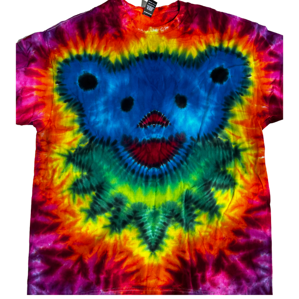 Blue Bear Tie-Dye XL