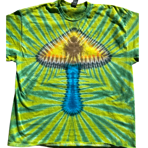 Mushroom Tie-Dye 2XL