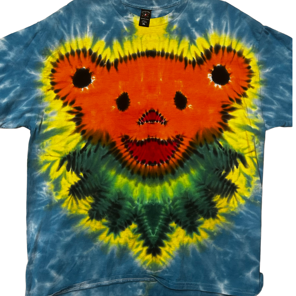 Orange Bear Tie Dye - XL