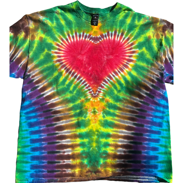 Heart Tie-Dye XL