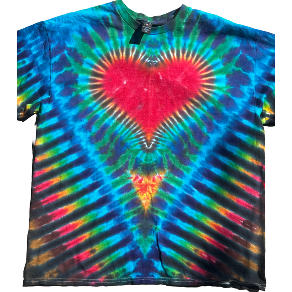 Heart Tie Dye - XL