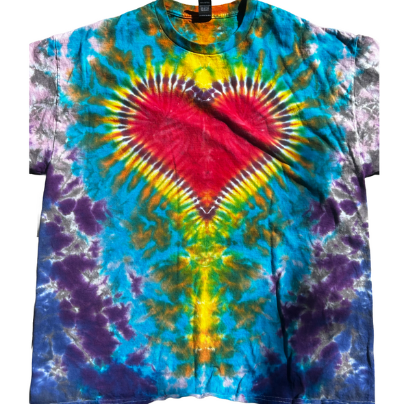 Heart Tie-Dye XL