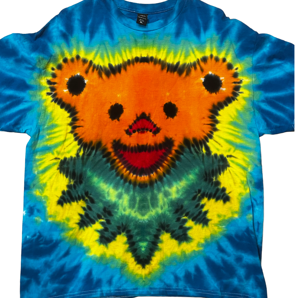 Orange Bear Tie Dye - XL