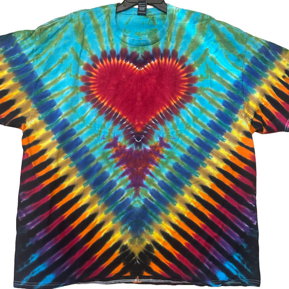 Heart Tie-Dye 3XL