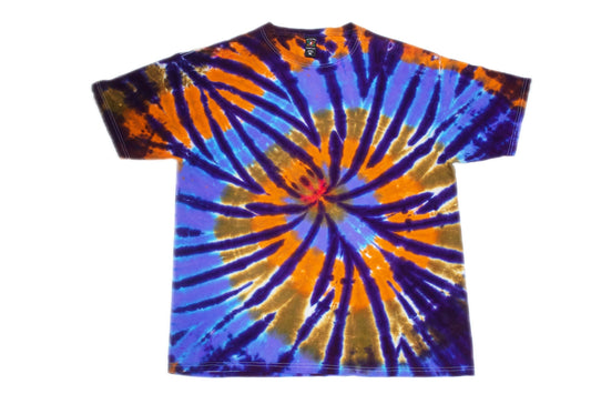 Orange/Purple Tie - Dye XL