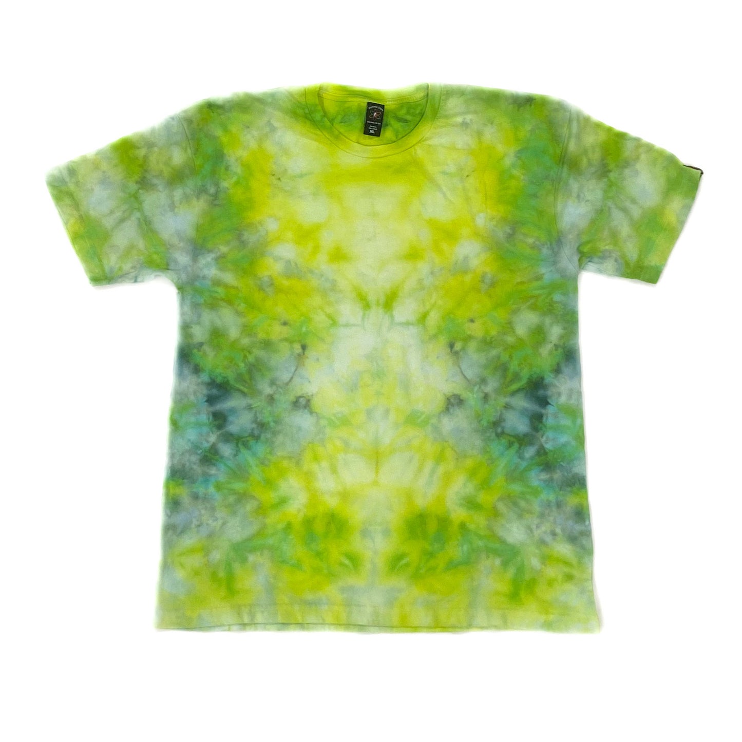 Ice Dye  Lime Scrunchie - XL