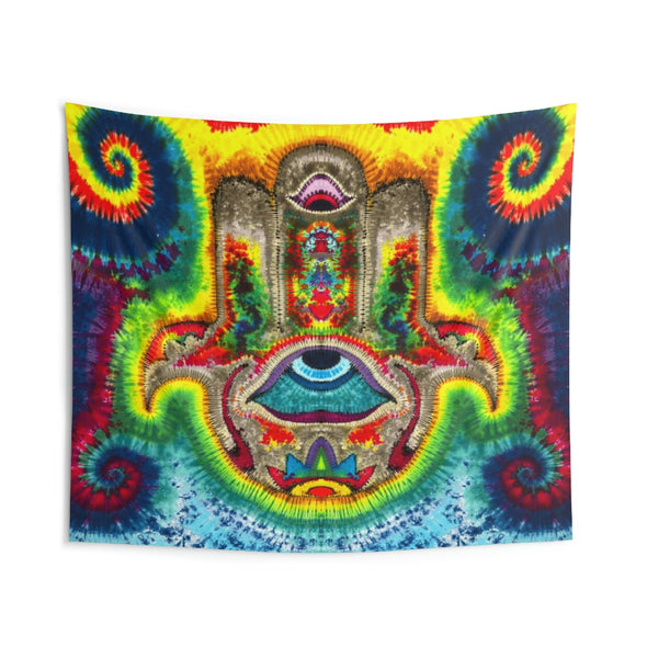 Hamsa Hand 3 Tapestry
