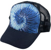Ocean Blue Spiral Trucker Hat