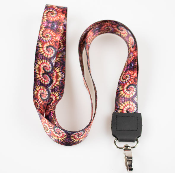 Autumn Spiral Lanyard
