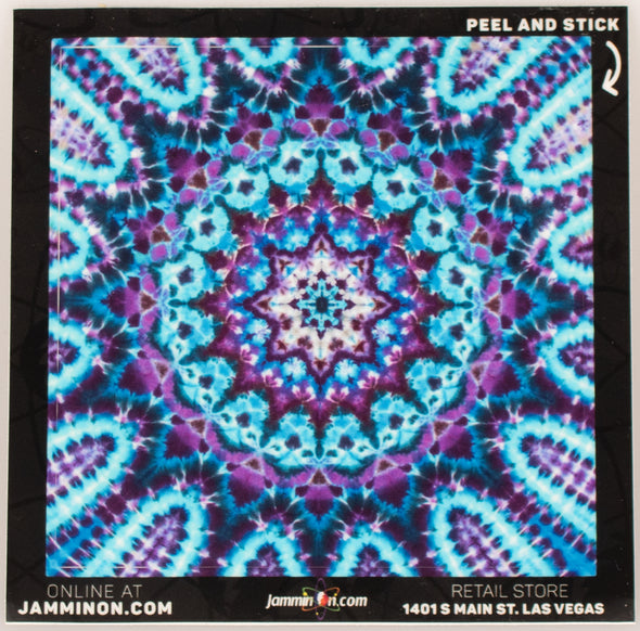 Jammin Ice Mandala Peel Off Sticker