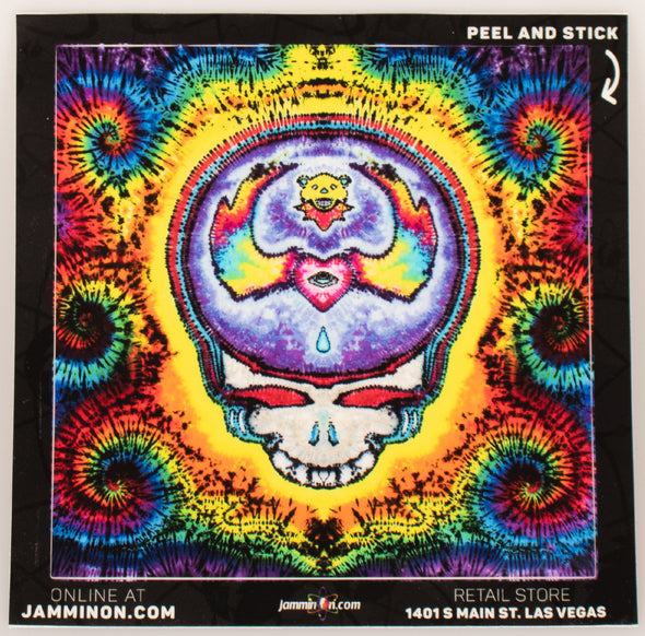 Jammin Stealie Peel Off Sticker