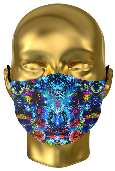 Coral Liquid Light Premium Face Mask