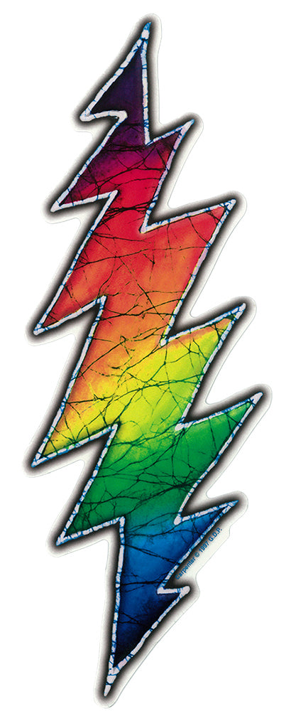Grateful Dead Batik Bolt Sticker
