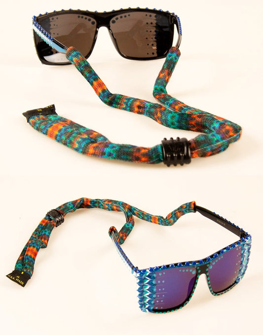 Croakies Suiters Orange Tribal