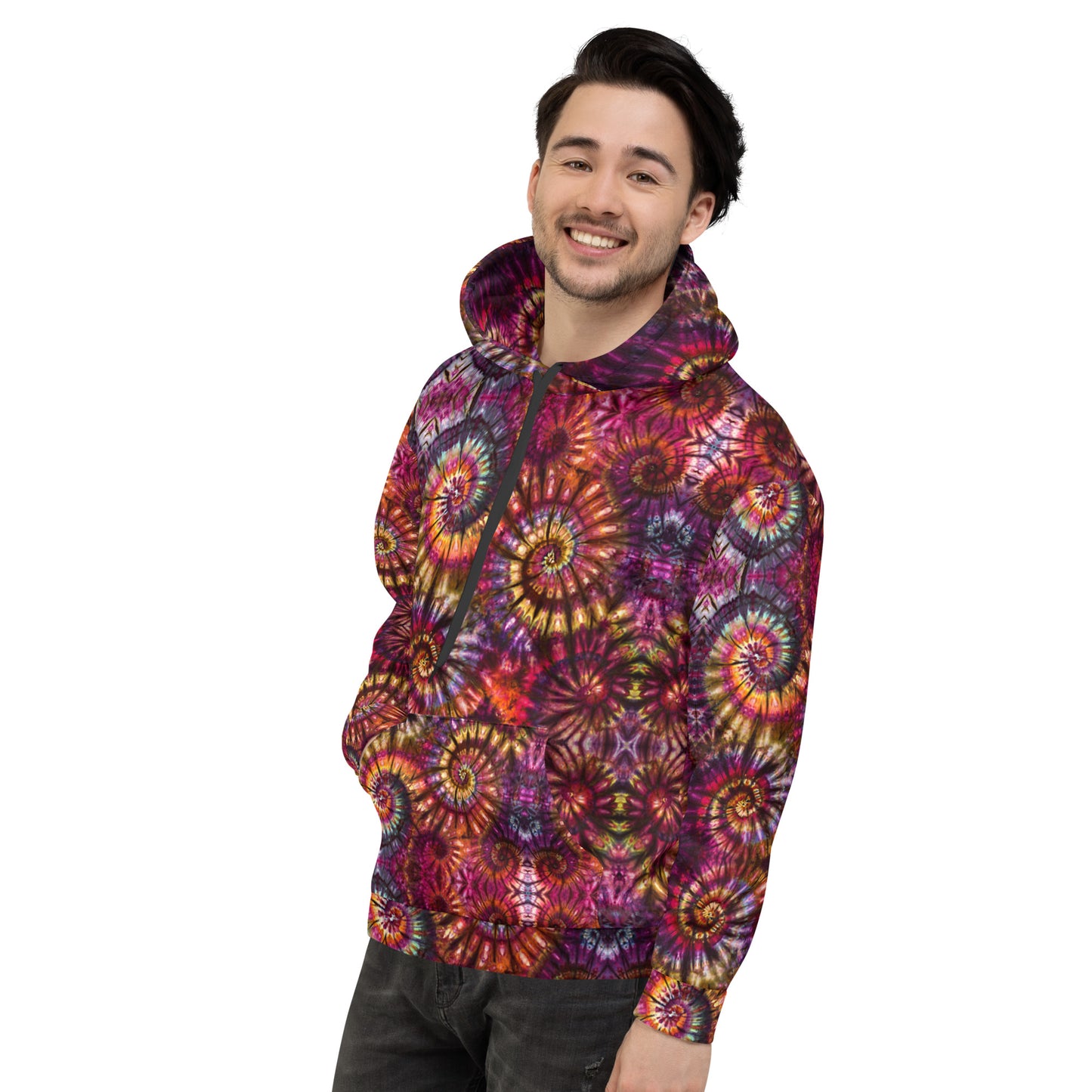AUTUMN SPIRAL ALL OVER PRINT HOODIE