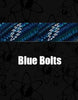 Croakies Suiters - Blue Bolts
