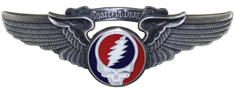 Grateful Dead Steal Your Face Pin 3"