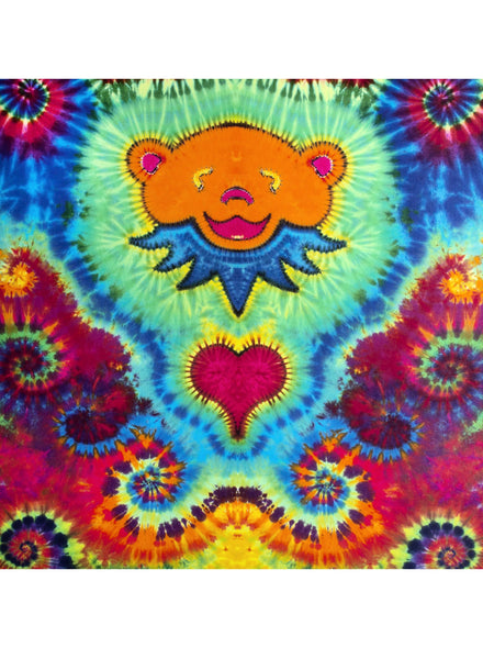 Orange Bear Tapestry