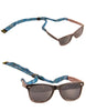 Croakies Suiters - Blue Bolts
